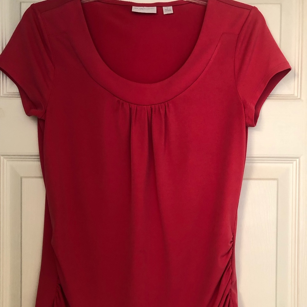 New York & Co. bubble gum pink blouse